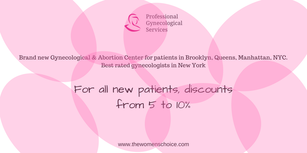 Discount for new patients from Professional Gynecological Services